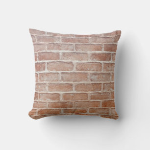 Image of Background brick wall textureabstract, ag Cushion
