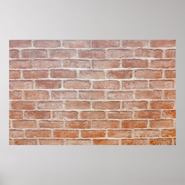 Image of Background brick wall textureabstract, ag Poster (Front)