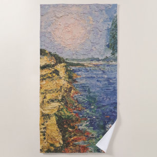 Image of my artwork Dawn Beach Towel