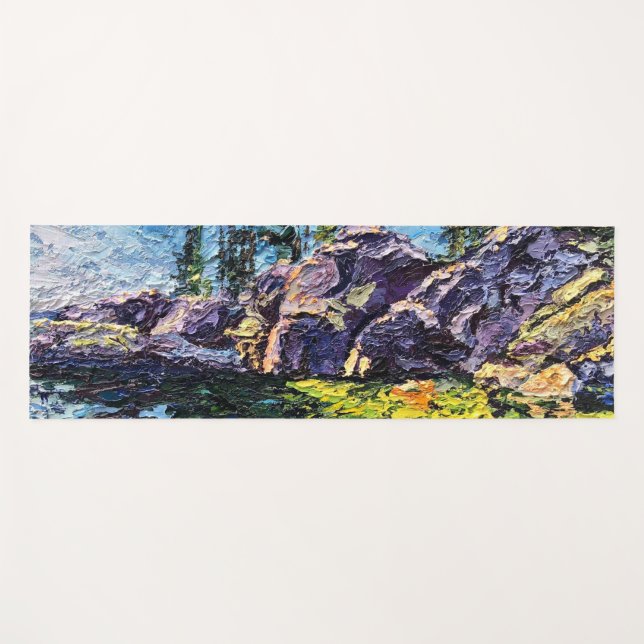 Image of my work Maritimo Yoga Mat (Front (Horizontal))