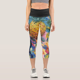 Image of my work Pineapple Capri Leggings