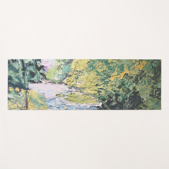 Image of my work Seeing Through the Forest Yoga Mat (Front (Horizontal))