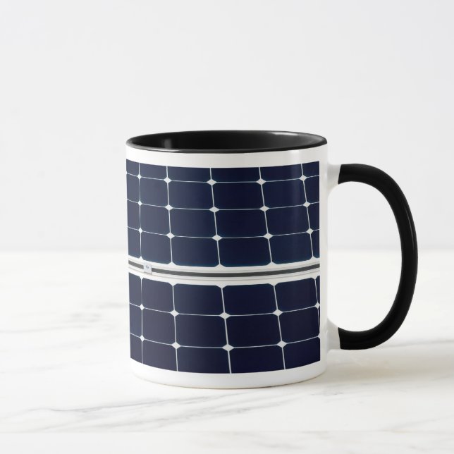 Image of solar power panel funny mug (Right)