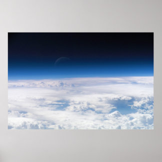 Image of the Exosphere of the Earth's Atmosphere Poster