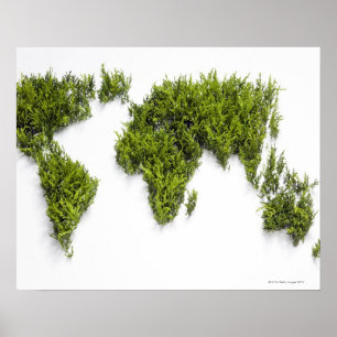 image of world map poster