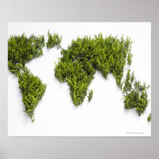 image of world map poster