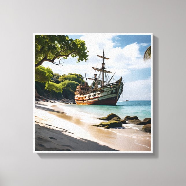 Image printed on canvas for beautiful colours, 126 print (Front)