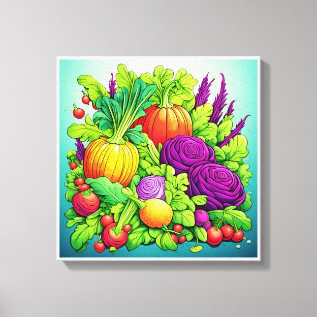 Image printed on canvas for beautiful colours, 155 print (Front)