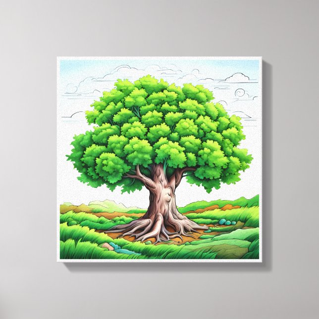 Image printed on canvas for beautiful colours, 170 print (Front)