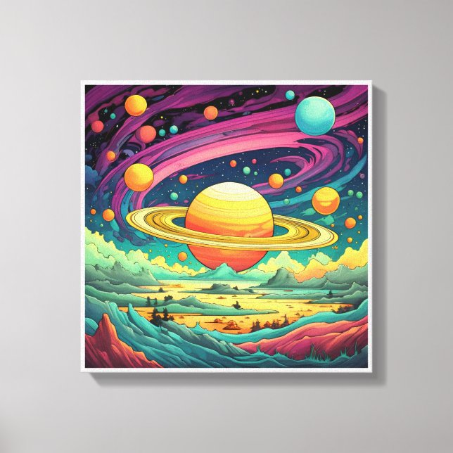 Image printed on canvas for beautiful colours, 193 (Front)