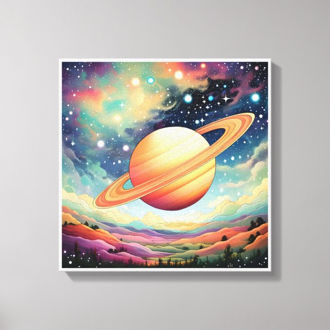 Image printed on canvas for beautiful colours, 194 (Front)