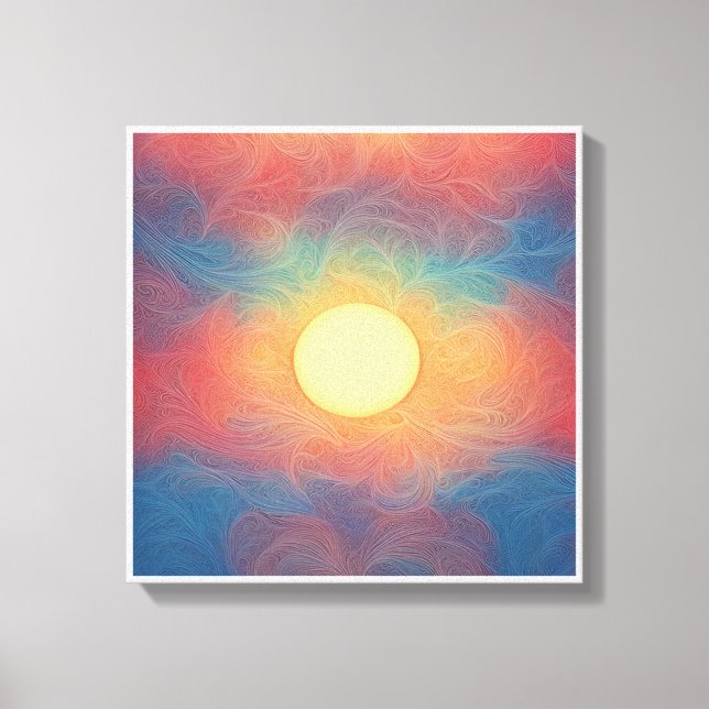 Image printed on canvas for beautiful colours, 1 print (Front)