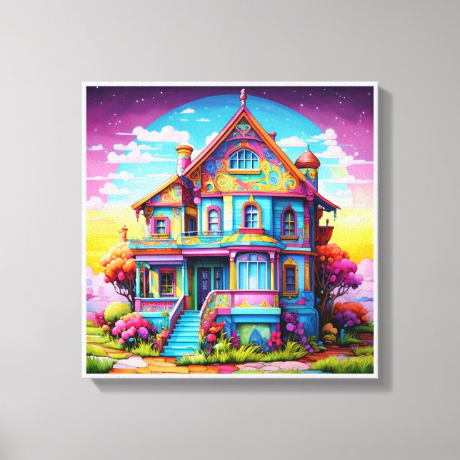 Image printed on canvas for beautiful colours, 201 (Front)