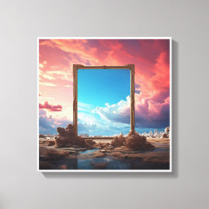 Image printed on canvas for beautiful colours, 206 print