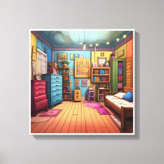 Image printed on canvas for beautiful colours, 45 print