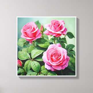 Image printed on canvas for beautiful colours, 58