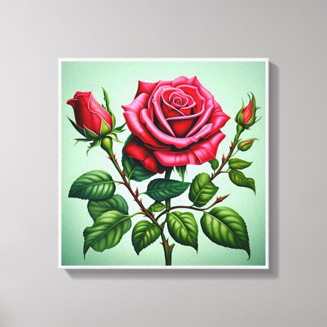 Image printed on canvas for beautiful colours, 72 print (Front)