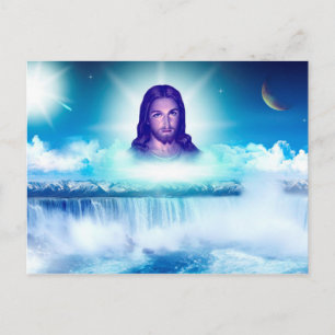 imagem de jesus postcard