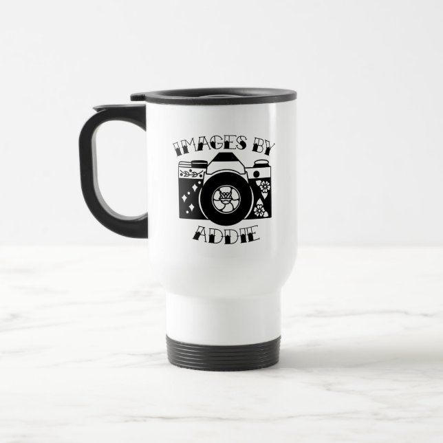 Images by Addie Travel Mug (Left)
