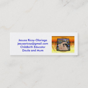 images, Jesusa Ricoy-Olariagajesus... - Customised Mini Business Card