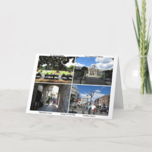 Images of Dublin greeting card