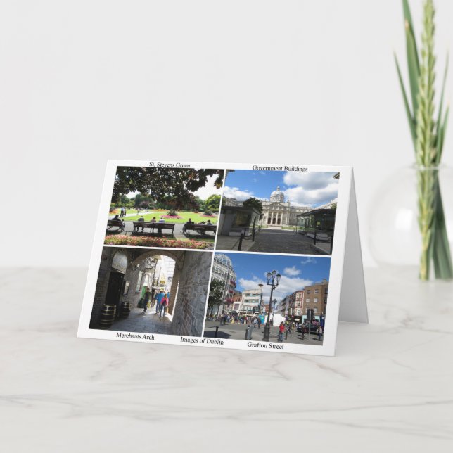 Images of Dublin greeting card (Front)