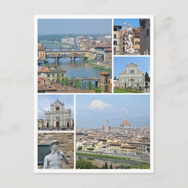 Images of Florence Postcard (Front)