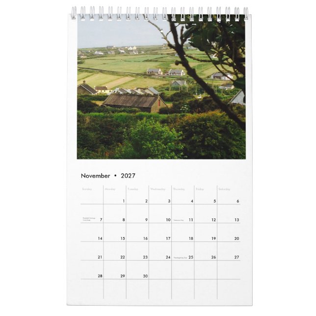 Images of the Dingle Way Calendar (Nov 2027)