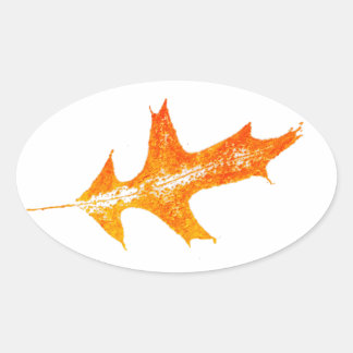 Images taken from direct nature leaf print Sticker