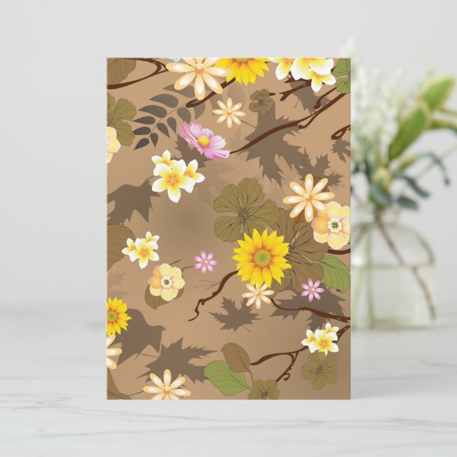 Imaginary Jungle 2 Thank You Card (Standing Front)