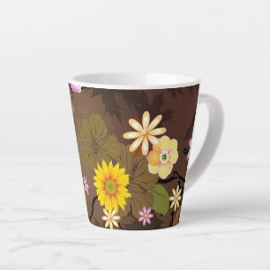 Imaginary Jungle 3 Latte Mug