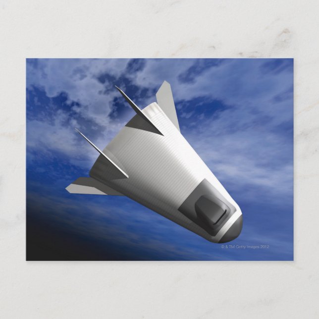 Imaginary Spacecraft Postcard (Front)