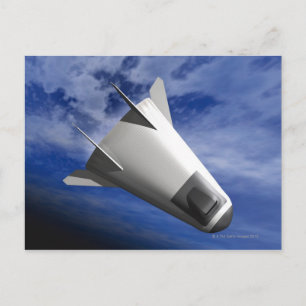 Imaginary Spacecraft Postcard