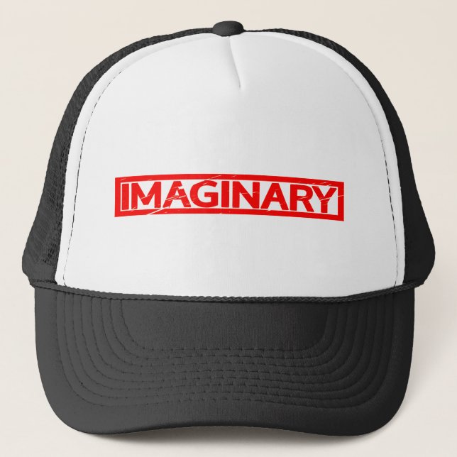 Imaginary Stamp Trucker Hat (Front)