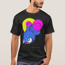 Imagination Bunny on a Black