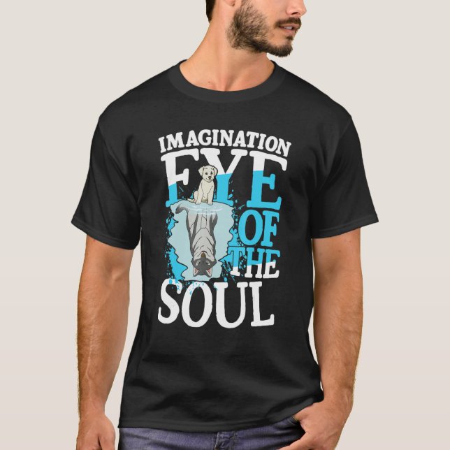 Imagination Eye Of The Soul for a Dreamer optimist T-Shirt (Front)