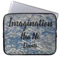 Imagination Has No Limits Blue Sky Clouds Photo