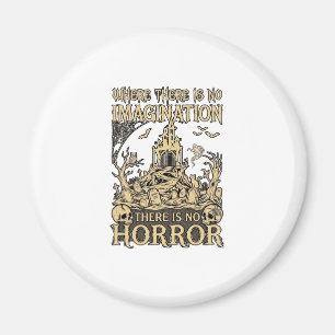 Imagination Horror Halloween Haunted House Cemeter Magnet