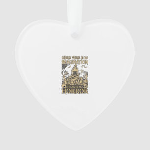 Imagination Horror Halloween Haunted House Cemeter Ornament