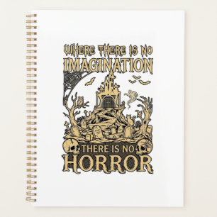 Imagination Horror Halloween Haunted House Cemeter Planner