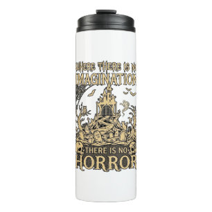 Imagination Horror Halloween Haunted House Cemeter Thermal Tumbler