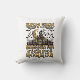 Imagination Horror Halloween Haunted House Graveya Cushion