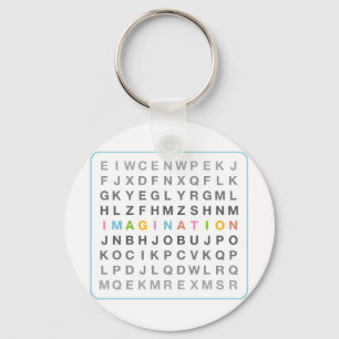 Imagination in Puzzle Key Ring