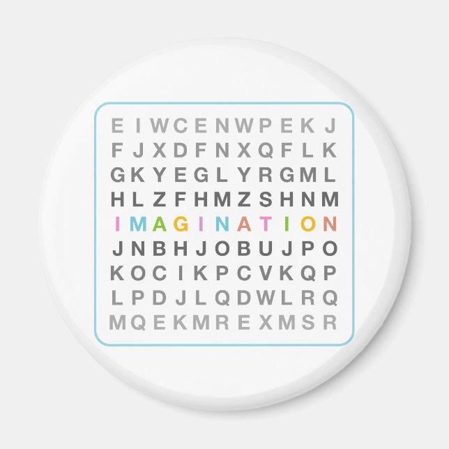 Imagination in Puzzle Magnet (Front)