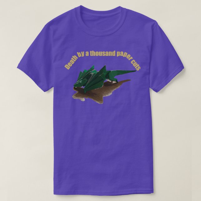 Imagination is full of dragons some are paper T-Shirt (Design Front)