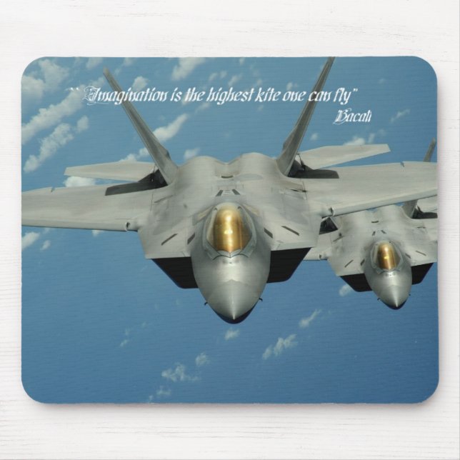 Imagination is the highest kite one can fly mouse pad (Front)