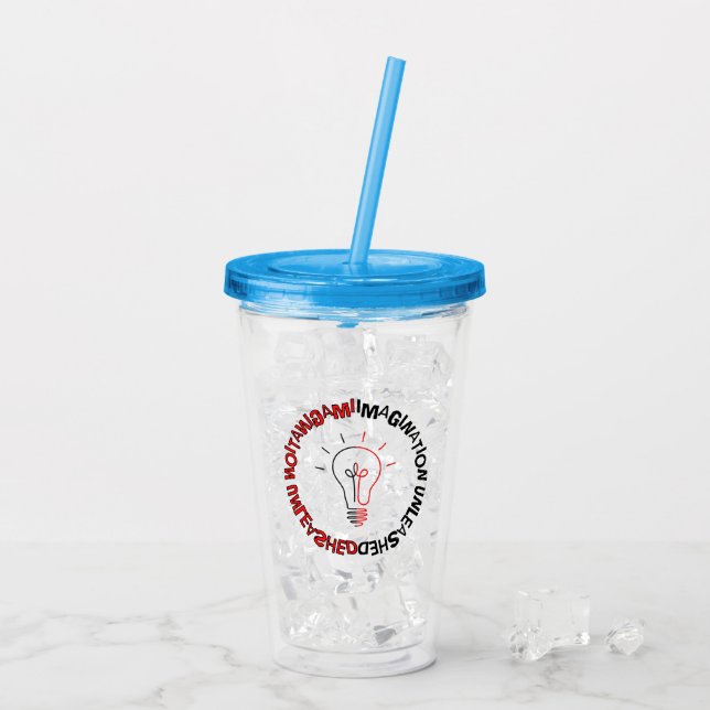 Imagination Unleased 03.b Acrylic Tumbler (Back Ice)