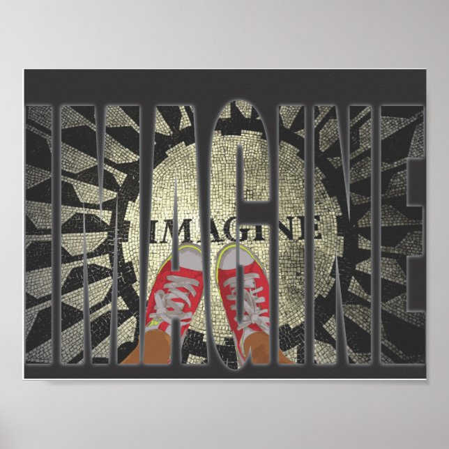 imagine black poster (Front)