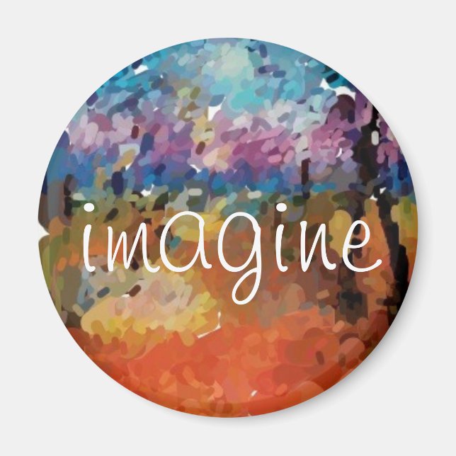 Imagine Finger Oil Magnet (Front)