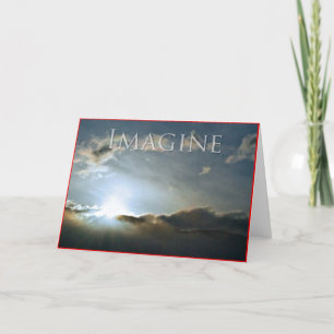 IMAGINE - GREETING CARD